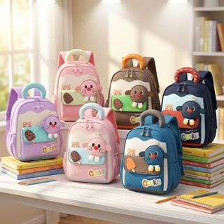 🎒 BALÔ MẦM NON A615 – TẶNG KÈM MÓC VÍ XINH SIÊU YÊU CHO BÉ
