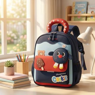 🎒 BALÔ MẦM NON A615 – TẶNG KÈM MÓC VÍ XINH SIÊU YÊU CHO BÉ