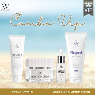 Bộ 4 sản phẩm dưỡng trắng hỗ trợ giảm nám,tàn nhang giúp da giảm nếp nhăn, trắng hồng