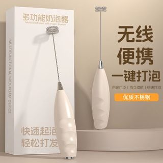 Dụng Cụ Đánh Bọt Sữa Cầm Tay 1 Đầu – Máy Tạo Bọt Cafe, Matcha, Trà Sữa Mini Không Dây, Chất Liệu Inox Cao Cấp, Dễ Sử Dụng GD021
