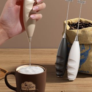 Dụng Cụ Đánh Bọt Sữa Cầm Tay 1 Đầu – Máy Tạo Bọt Cafe, Matcha, Trà Sữa Mini Không Dây, Chất Liệu Inox Cao Cấp, Dễ Sử Dụng GD021