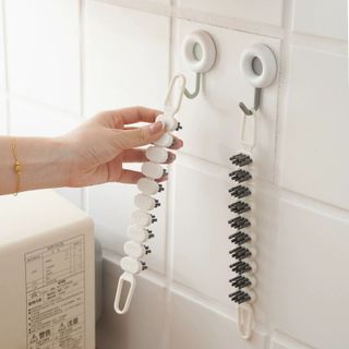 Bàn Chải Cọ Khe Hở Đa Năng Uốn Cong 360° – Dụng Cụ Vệ Sinh Vòi Nước, Bồn Rửa, Ống Nước, Góc Khuất Hiệu Quả GD006