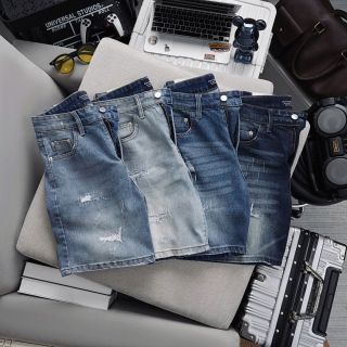 Short Jean Aber Full 4 Colors.   Chất jean chính phẩm co giản xịn sò dày dặn .