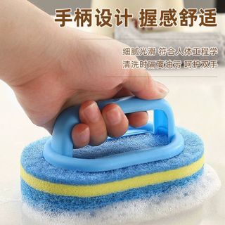 Bàn Chải Cọ Rửa Đa Năng Tay Cầm Công Thái Học – Dụng Cụ Vệ Sinh Nhà Bếp, Nhà Tắm, Bồn Rửa, Gạch Men Hiệu Quả GD008