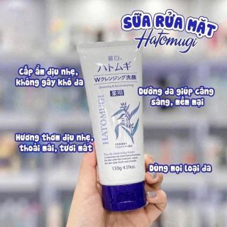 SỮA RỬA MẶT Ý DĨ HATOMUGI NHẬT BẢN
