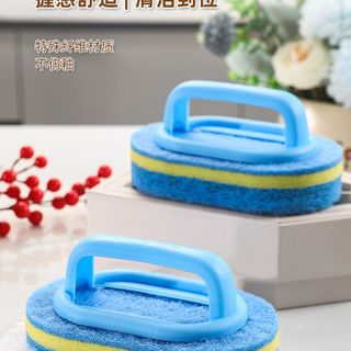 Bàn Chải Cọ Rửa Đa Năng Tay Cầm Công Thái Học – Dụng Cụ Vệ Sinh Nhà Bếp, Nhà Tắm, Bồn Rửa, Gạch Men Hiệu Quả GD008