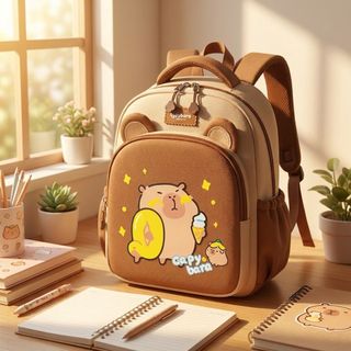 BALO CAPYBARA WT3333 SIÊU CUTE, NHẸ ÊM, DỄ THƯƠNG CHO BÉ TRAI VÀ BÉ GÁI