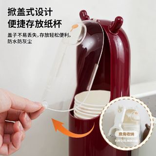 Hộp Đựng Cốc Giấy Treo Tường Tự Động – Giá Đựng Ly Giấy Chống Bụi, Lấy Cốc Dễ Dàng, Không Cần Khoan, Tiện Lợi Cho Gia Đình Và Văn Phòng GD018