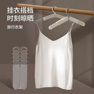 Móc Treo Quần Áo Chống Trượt Gấp Gọn Đa Năng – Móc Phơi Đồ Du Lịch Tiện Lợi, Chống Tuột Cho Áo Hai Dây, Váy Và Quần Áo Mỏng GD026