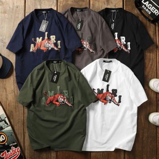 Mẫu áo thun AMIRI đang hot ss26. Logo in chuẩn hãng.