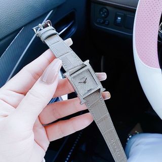 ĐỒNG HỒ NỮ CAO CẤP HREMES DÂY DA MẶT FULL HỘT