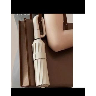 Dù mưa hay nắng gấp ô khóa gấp ô UV ô dù che móc ô xịt chống gió ô ngoài trời khóa gấp ô(ab43)