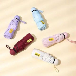 [KH]Ô Dù Gấp Gọn Mini Tán Rộng 85cm Bỏ Túi Cao Cấp Chống Tia UV Kèm Hộp Đựng Tiện Lợi, Ô Mini Thời Trang Nhiều Màu
