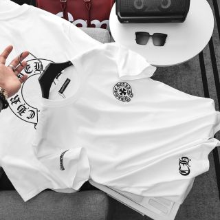 T shirt CHROME nam.   Chất  Cotton 100% 4c.  Dày Mịn mát.