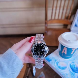 ĐỒNG HỒ NAM CHÍNH HÃNG FUNMEI F004 GMT DÂY INOX FULLBOX TEM