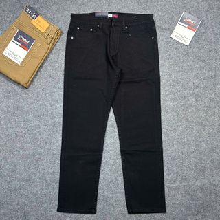 JEANS TM NAM,  co giãn.  Vải chính quy , đồng chất.