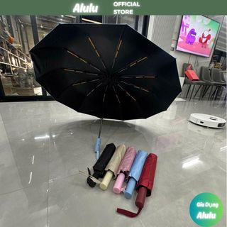 Ô Dù 12 Nan Kép Tự Động Gập Ngược Cao Cấp Chống Gió Cực Tốt Đường Kính To 116cm