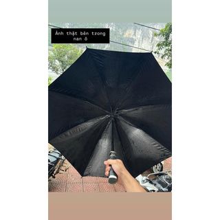 Ô Dù Cỡ Lớn Che Mưa , Có Vỏ Rút Chống Tràn 125cm, 8 nan, bấm tự động, chống UV,  Khung Carbon Chống Gỉ