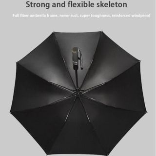 Ô Dù Cỡ Lớn Che Mưa , Có Vỏ Rút Chống Tràn 125cm, 8 nan, bấm tự động, chống UV, Khung Carbon Chống Gỉ