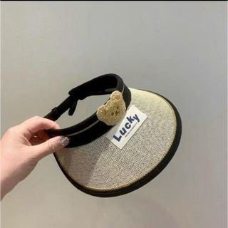 Mũ Cói Gấu Lucky - Mũ Chống Nắng Cho Bé 3 - 12 Tuổi