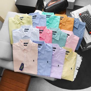 POLO tay ngắn NAM,  bảng màu tươi mới   Chất vải cotton mềm - có pha linen - mát - mịn - ít nhăn.