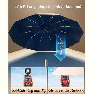 ô che mưa,ô tự động,ô dù đóng mở tự động 24 nan chắc chắn màu sắc đa dạng đi mưa nắng tiện lợi