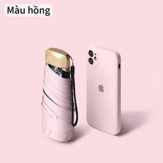 Ô Dù Gấp Gọn Mini Che Nắng Mưa, Chống Tia UV, SPF 50+++, Chống Thấm, Siêu Gọn Nhẹ