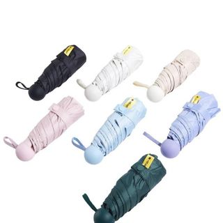 Ô mini gấp gọn nhỏ bằng chiếc điện thoại, Dù che nắng che mưa sang chảnh, siêu nhẹ tiện dụng