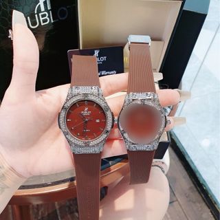 SĂN SALE MÙA HÈ ĐỒNG HỒ NAM THỜI TRANG HUPOT VIỀN HỘT