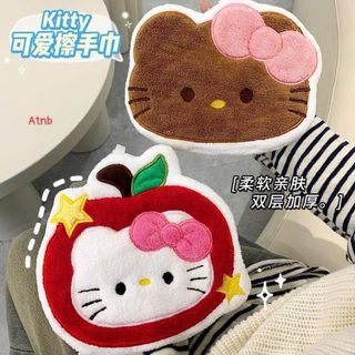 Khăn lau tay hoạ tiết Mèo hellokitty xinh xỉu mẫu mới KAt”