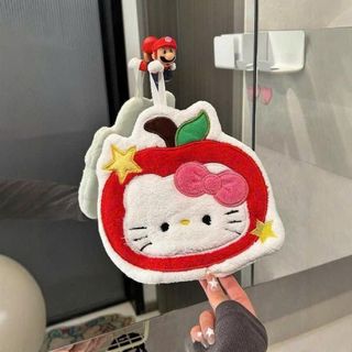 Khăn lau tay hoạ tiết Mèo hellokitty xinh xỉu mẫu mới KAt”