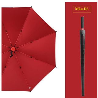 Ô Dù Che Mưa, Nắng 2 Lớp Chống Tia UV Cỡ Lớn Cán Dài Chống Gỉ Đóng Mở Tự Động
