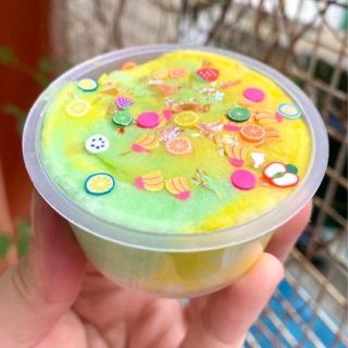 Slime Mây Hủ Bánh Flan Tuyết Mỹ Snowonder - Phối màu tự chọn - Slime mây bông, tơi, mềm mại- Trang trí dễ thương