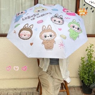 Ô LaBuBu - Dù Gấp Gọn Chống Nắng Chống Tia UV, Dễ Dàng Sử Dụng Bỏ Vào Túi Sách Tiện Lợi