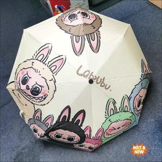 Ô LaBuBu - Dù Gấp Gọn Chống Nắng Chống Tia UV, Dễ Dàng Sử Dụng Bỏ Vào Túi Sách Tiện Lợi