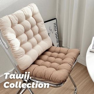DOZO Tấm lót ghế chống trượt bằng cotton vỏ đệm ghế có dây đai cho ghế ăn và ghế văn phòng Đệm ghế