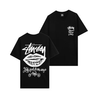 T-Shirt Stussy ANY nam. Dòng vải cotton 100% 4 chiều mềm mịn, co giãn thấm hút mồ hôi tốt.