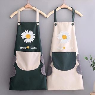Tạp Dề Chống Nước - Tạp Dề Có Túi Đựng, Có Khăn Lau Tay Chống Bám Bẩn Hiệu Quả - Hàng Loại 1