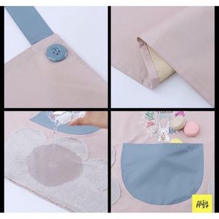 Tạp Dề Chống Nước - Tạp Dề Có Túi Đựng, Có Khăn Lau Tay Chống Bám Bẩn Hiệu Quả - Hàng Loại 1