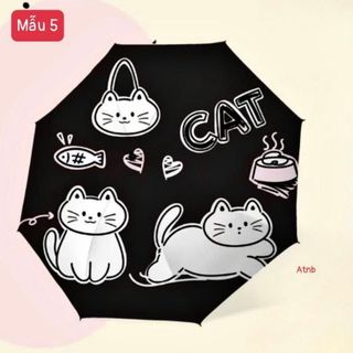 Ô dù gấp gọn che mưa ,che nắng họa tiết siêu ngộ nghĩnh đáng yêu