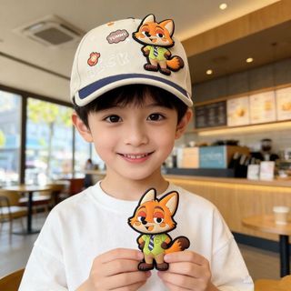 Mũ Lưỡi Trai Trẻ Em Hình Chú Cáo Chú Thỏ – Mũ Bé Trai Bé Gái Dễ Thương