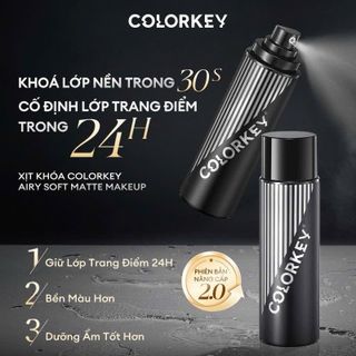 Xịt Khoá Makeup Lâu Trôi Colorkey Spray