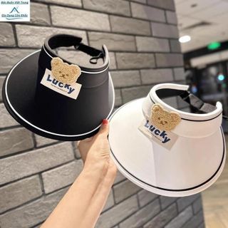 Mũ LUCKY Rộng Vành Chống Nắng Cho Bé 2-12 Tuổi, Mũ Đi Biển, Nón Hở Chóp (T016BBVT)