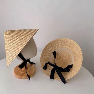Nón cói trẻ em hình chóp siêu xinh – chất cói mềm nhẹ, che nắng cực tốt, có dây đeo chống tuột