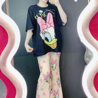 BỘ THUN GÂN TĂM VỊT CUTE BIGSIZE