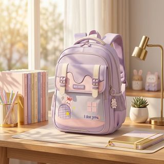 🎒Balo Tiểu Học Bền Đẹp Kèm Ví A9296, Thiết Kế Gọn Đẹp, Đựng Sách Vở Thoải Mái