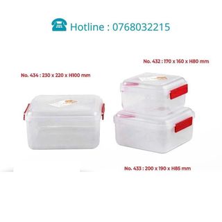 Hộp quai cài đựng thực phẩm