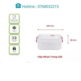 Hộp quai cài đựng thực phẩm