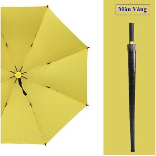 Ô Dù Che Mưa, Nắng 2 Lớp Chống Tia UV Cỡ Lớn Cán Dài Chống Gỉ Đóng Mở Tự Động