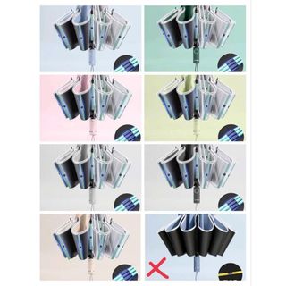 Ô dù mở tự động mở gấp ngược 2 chiều cao cấp 24 nan che mưa đi nắng chống tia UV